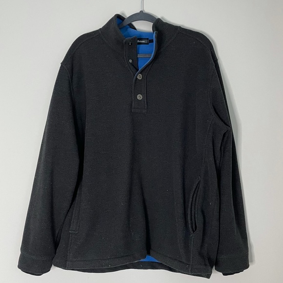 Tommy Bahama Other - Tommy Bahama Blue Marlin Logo Black Fleece XL